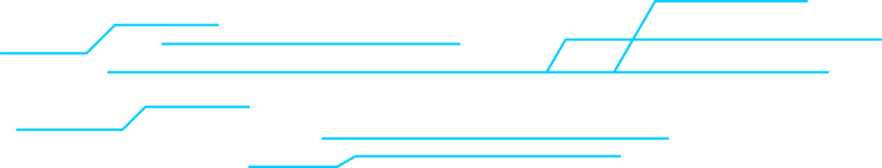 Obraz premium Line Technology Header