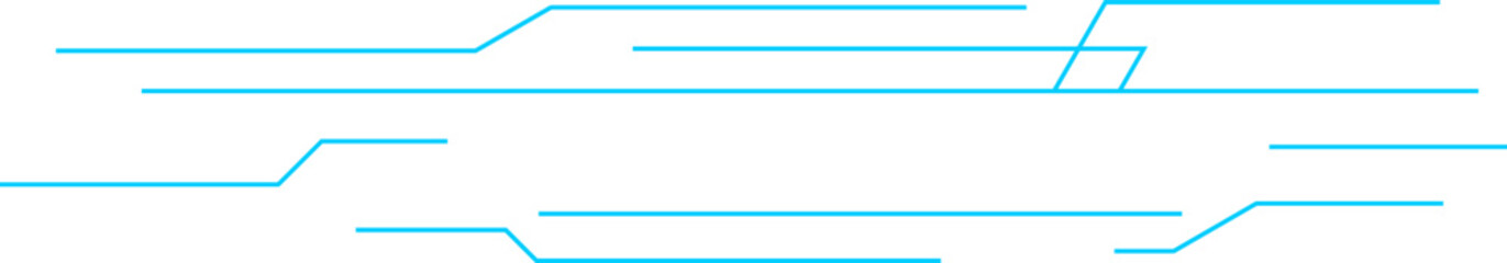 Obraz premium Line Technology Header