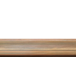 empty wooden table front view PNG transparent