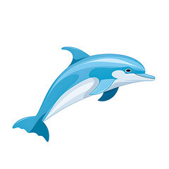 Playful Dolphins in the Vibrant Underwater World - Captivating Marine Life Scene, Generative Ai