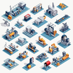 isometric, building, city, vector, house, business, computer, 3d, factory, office, architecture, icon, home, illustration, industry, street, construction, design, plant, urban, technology, plan, apart