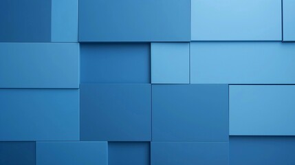 simple blue background. wall with chair. matte texture illustration. generative AI.