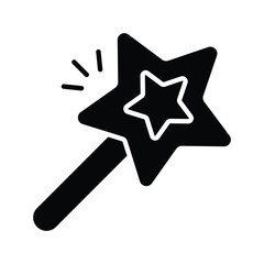 Magic wand stick vector, get hold on this amazing icon of magic stick