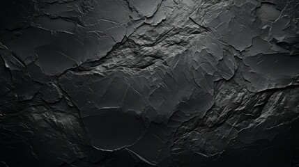 A desolate landscape captured in monochrome, showcasing the intricate cracks of a vast crater...