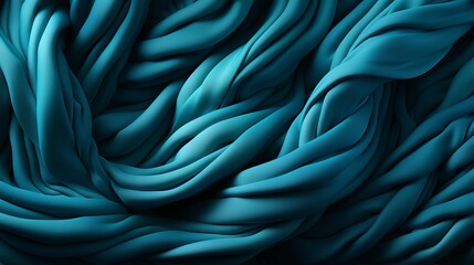 Vibrant teal brushstrokes dance across the abstract fabric, a masterpiece of artistic expression...