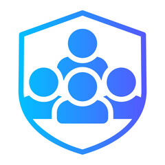 security gradient icon