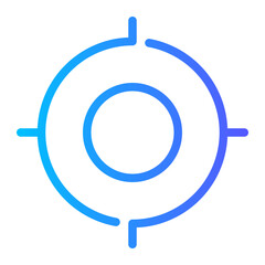 radar gradient icon