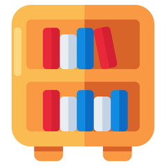 Premium download icon of library cupboard