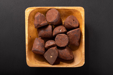 カカオトリュフ　ピスタチオ　チョコレート