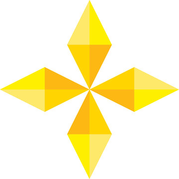 4 corners yellow star