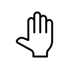 Privacy icon vector stock illustration