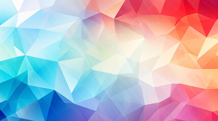 Obraz premium Abstract polygon color background