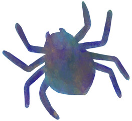 シンプルな蜘蛛のイラスト素材