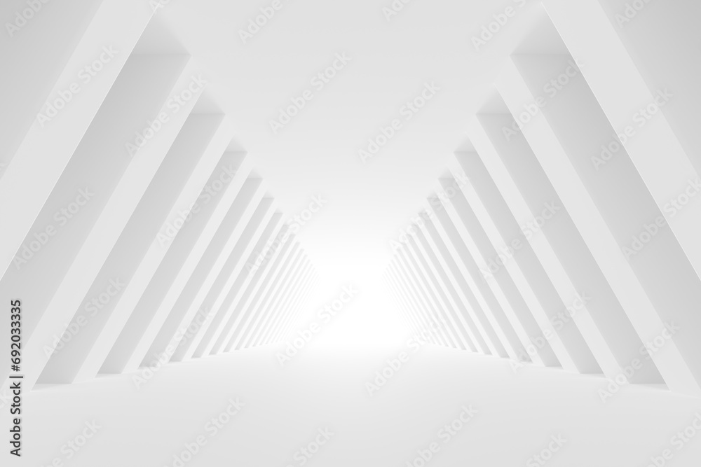 Poster abstract white 3d background minimal style for products presentation. 3d mock up scene with empty sp