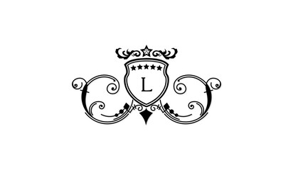 Luxury Card Logo L