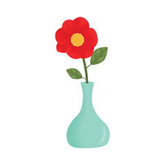 flower vase illustration