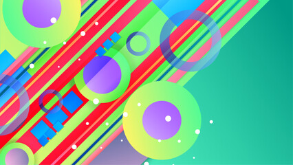 Colorful colourful vector modern abstract background with shapes. Vector abstract background texture design for bright poster and banner
