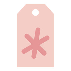 Obraz premium Christmas Tag