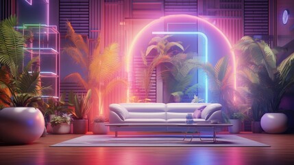 a visually captivating mixed background featuring a blend of neon and pastel colors, creating a visually striking and futuristic atmosphere with a modern edge.