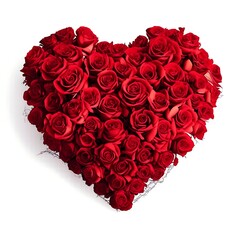 Rose Flowers Heart