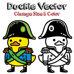 Napoleonic Era Ducks Vector Set