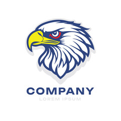 Eagle Logo. Premium Vector Design Illustration.