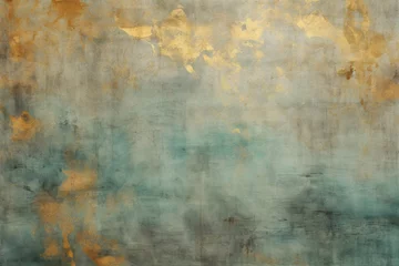 Foto op Canvas abstract background with gold effect and texture © Gallud