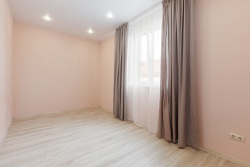 unfurnished house or apartment in bright colors