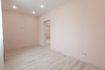 unfurnished house or apartment in bright colors