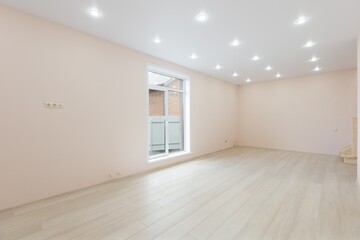 unfurnished house or apartment in bright colors