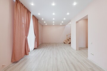 unfurnished house or apartment in bright colors