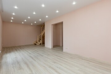 unfurnished house or apartment in bright colors