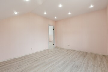 unfurnished house or apartment in bright colors