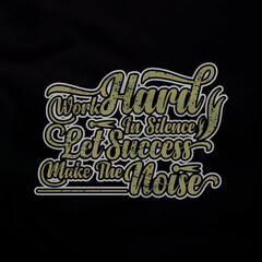 Modern and professional t-shirt design.