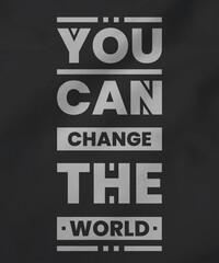 Modern and professional t-shirt design.