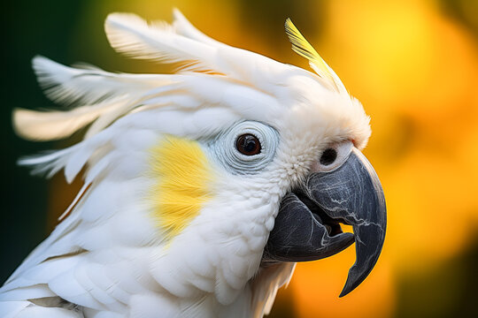 Generative AI image of a Cockatoo in Natural Setting