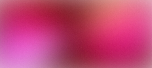 Noise abstract red background. Color palette, colorful multi-color pattern with a soft noise effect. Holographic blurred grainy gradient banner texture	
