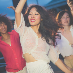 Girls Night Out, diverse group of women celebrating a night on the town