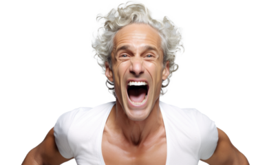 Expressive Caucasian Male Model Portrait