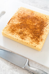Christmas Eggnog fudge