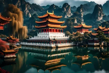 Crédence de cuisine en verre imprimé Pékin temple of heaven