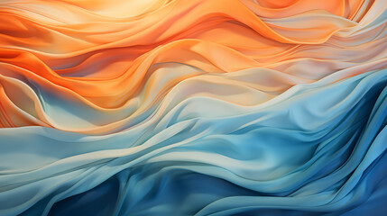 Obraz premium Fluid and Flowing forms soothe the senses