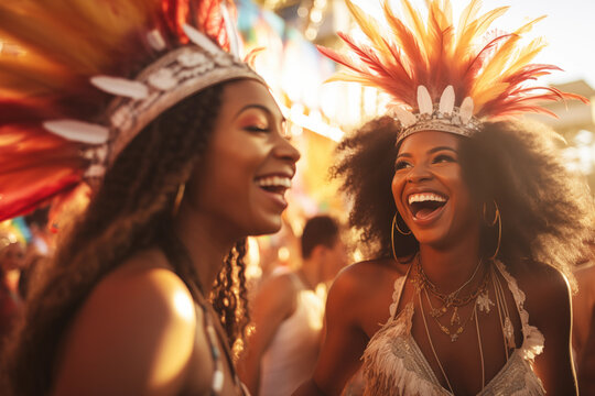Carnival Joy and Vibrance. Generative AI