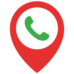 Phone Call Location Icon