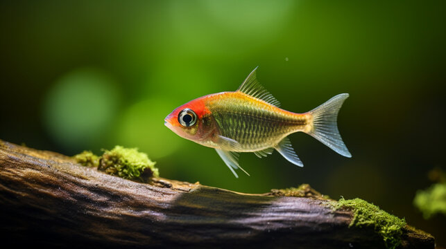 Professional photo of cardinal tetra, fish