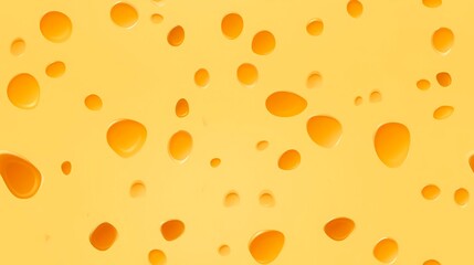 Texture of the cheese. Seamless Pattern of cheese with large holes