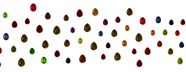 Hand painted easter eggs