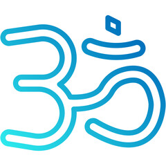 Hinduism vector design .svg