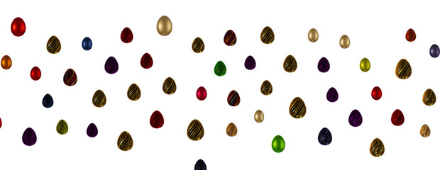 Hand painted easter eggs