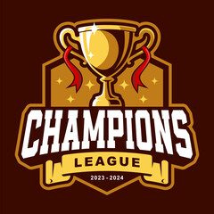 CHAMPIONSHIP TROPHY LOGO TEMPLATE DESIGN